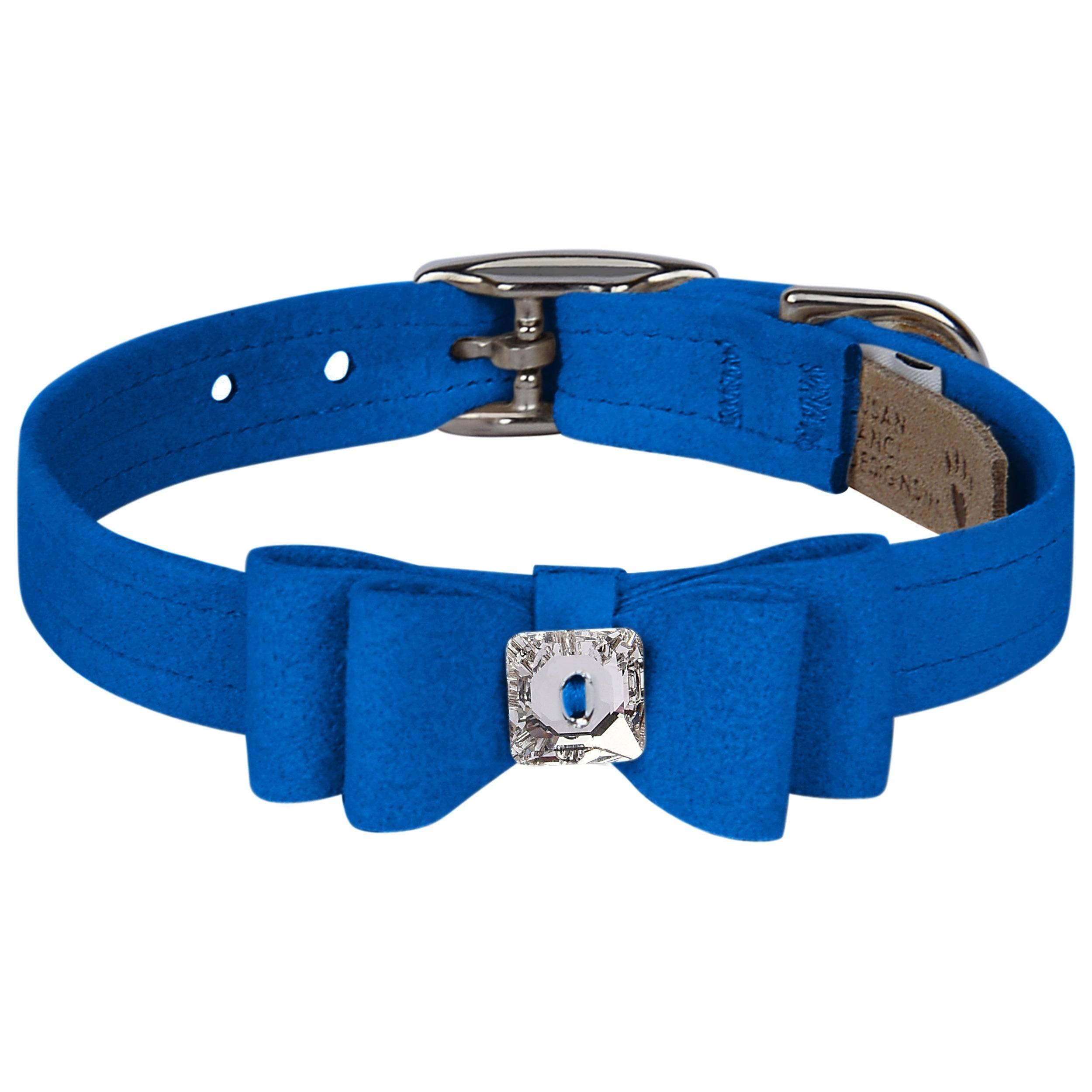 Big Bow Collar Royal Blue