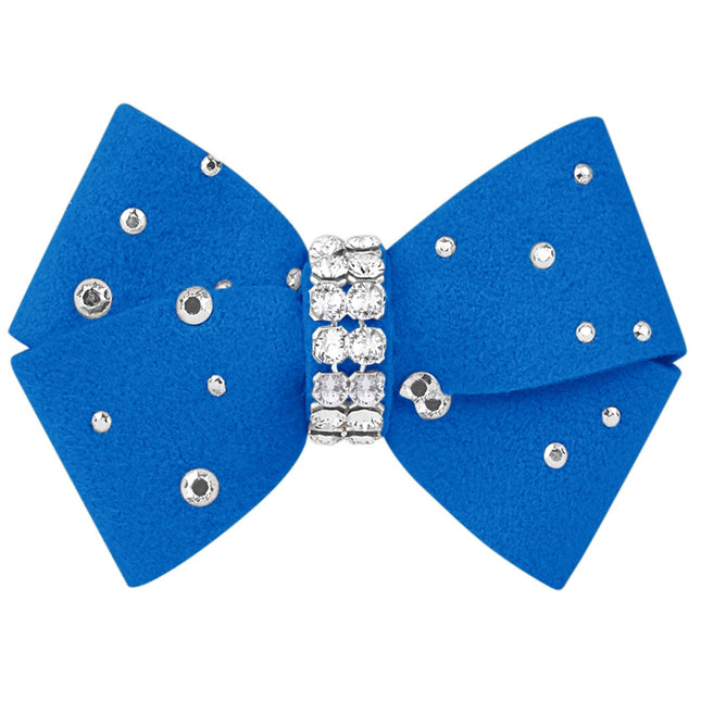 Nouveau Bow Hair Bow with Silver Stardust