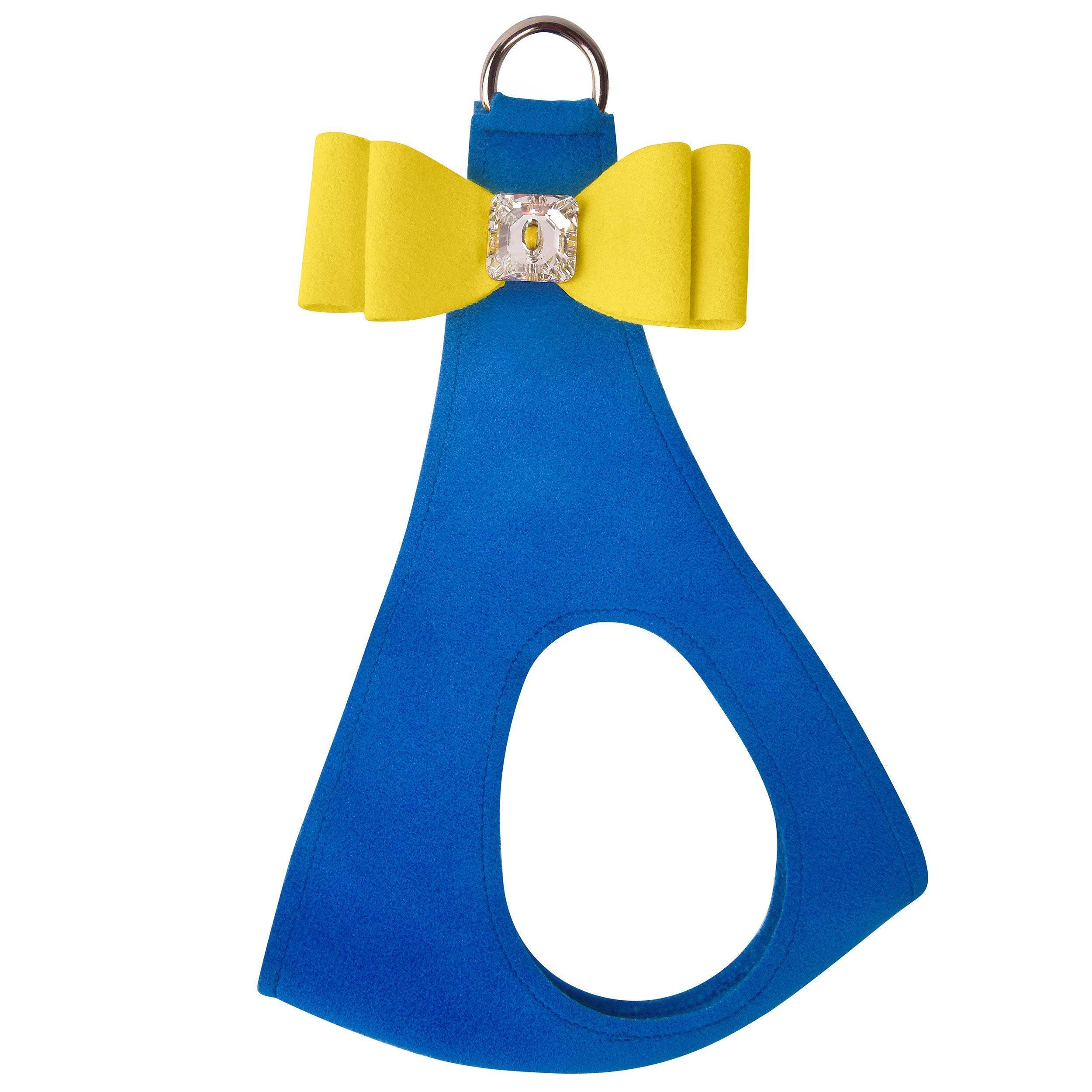 Sunshine Big Bow Step In Harness Royal Blue