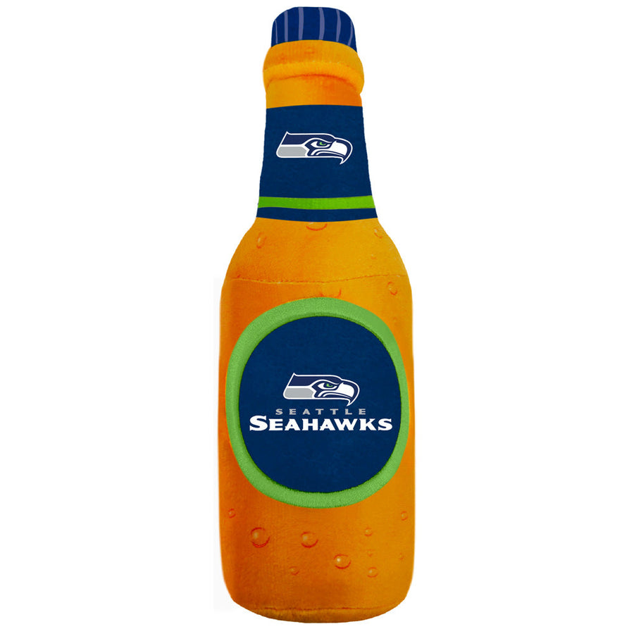 Seattle Seahawks Beer Bottle Toy by Pets First