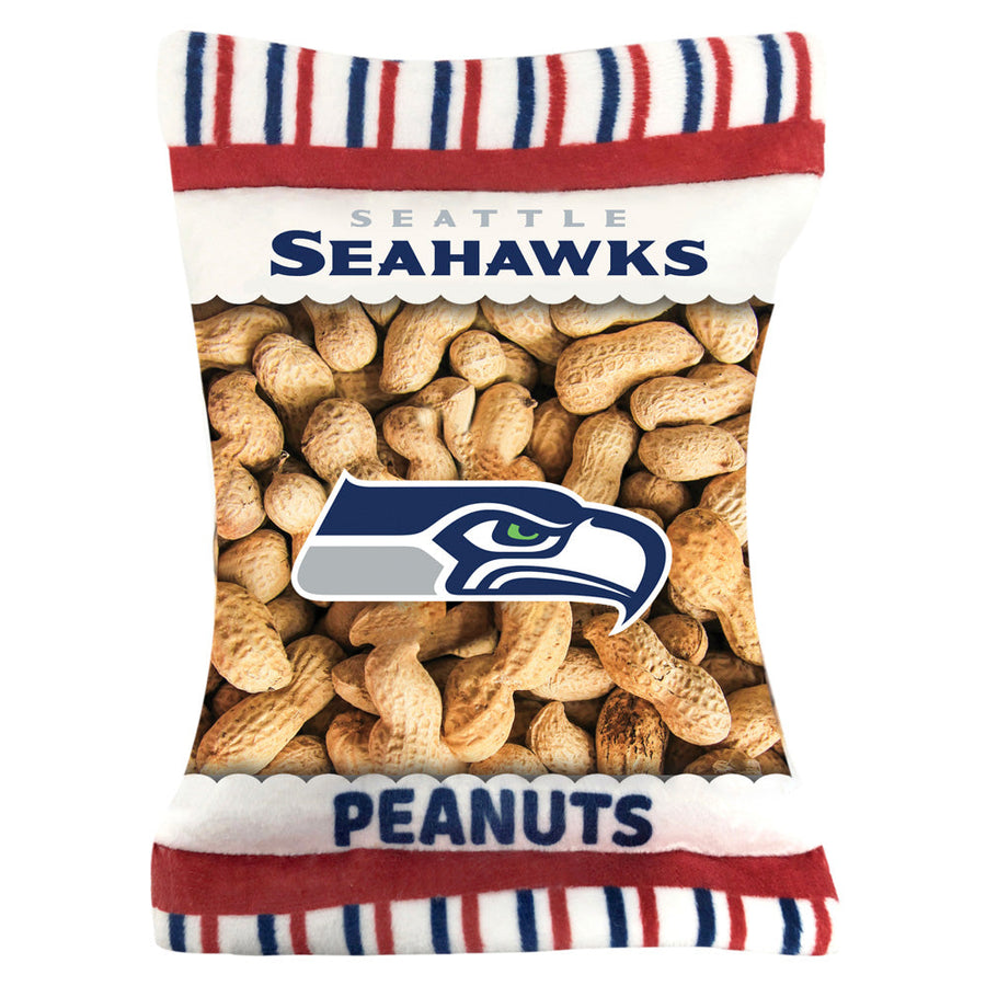 Seattle Seahawks Peanut Bag Toy by Pets First