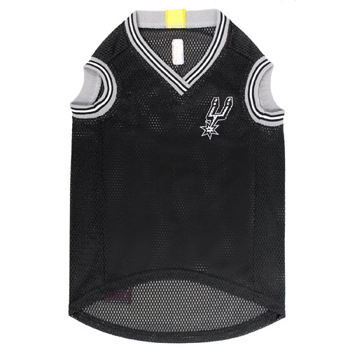 San Antonio Spurs Mesh Basketball Jersey by Pets First MVP_Dogs
