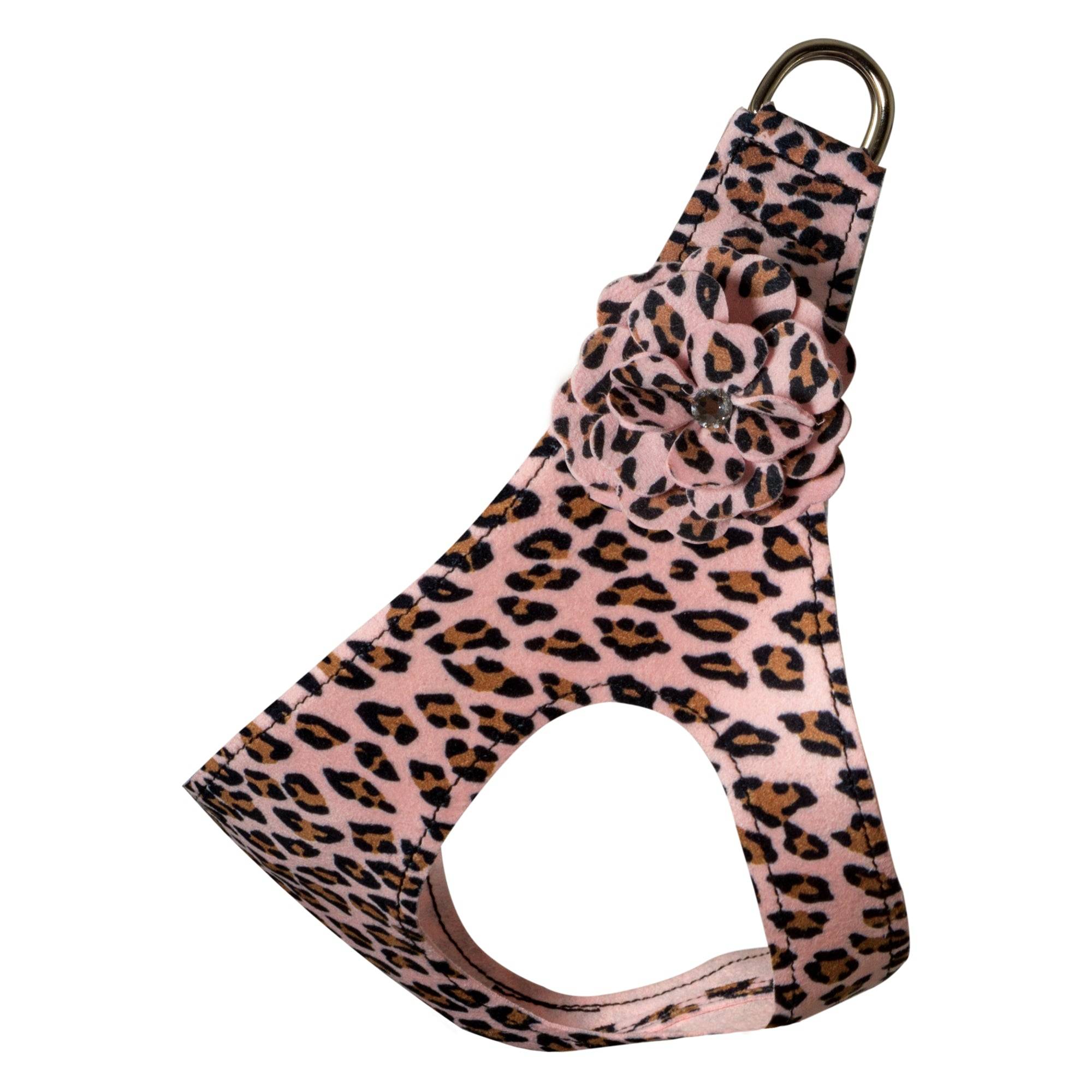 Cheetah Couture Tinkie's Garden Flower Step In Harness Pink Cheetah