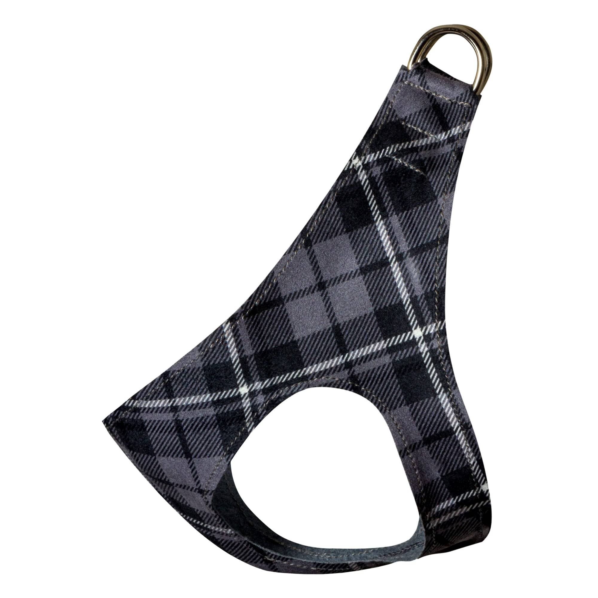 Scotty Plaid Step In Harness Charcoal Plaid