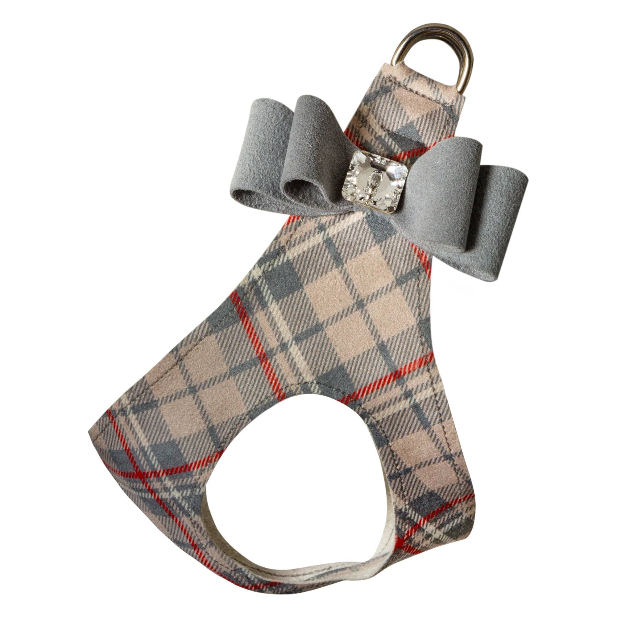 Scotty Plaid Platinum Big Bow Step In Harness