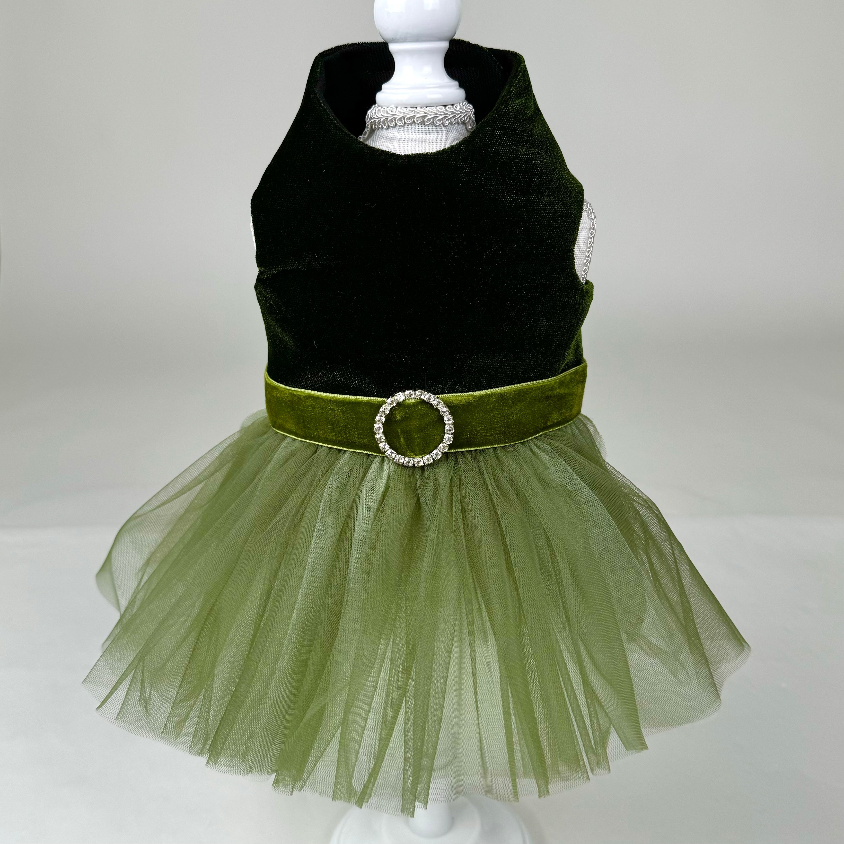 Sugar Plum Fairy Dress Emerald Green