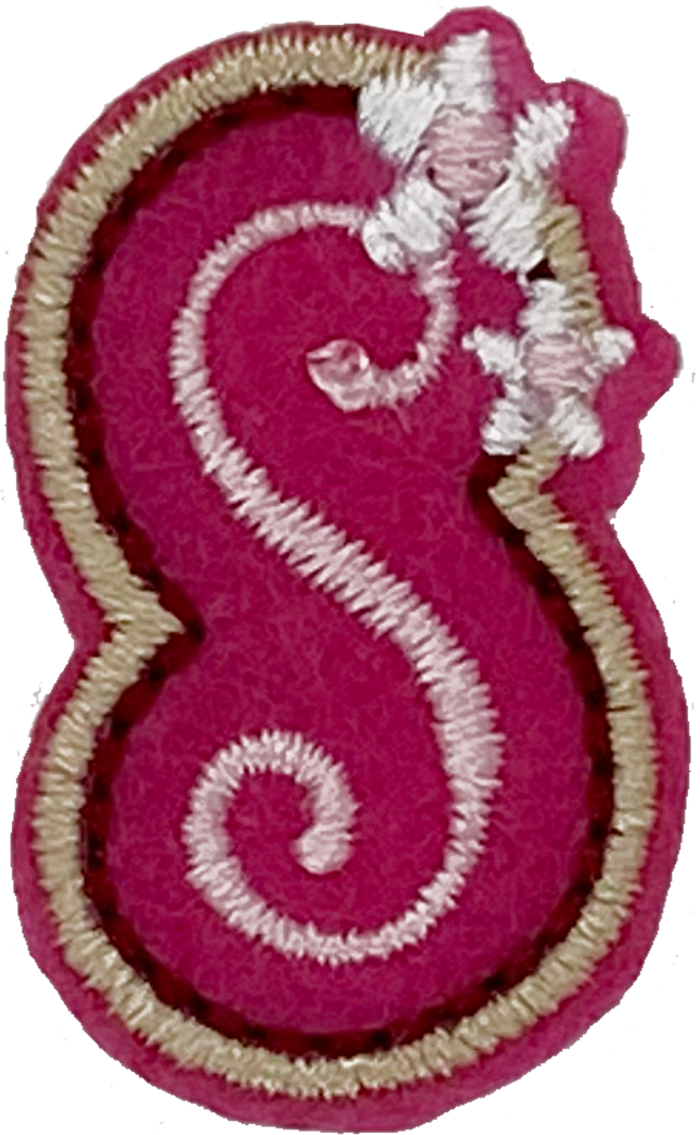 Curly Pink S - Patch