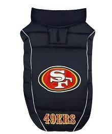 San Francisco 49ers Puffer Vest Large