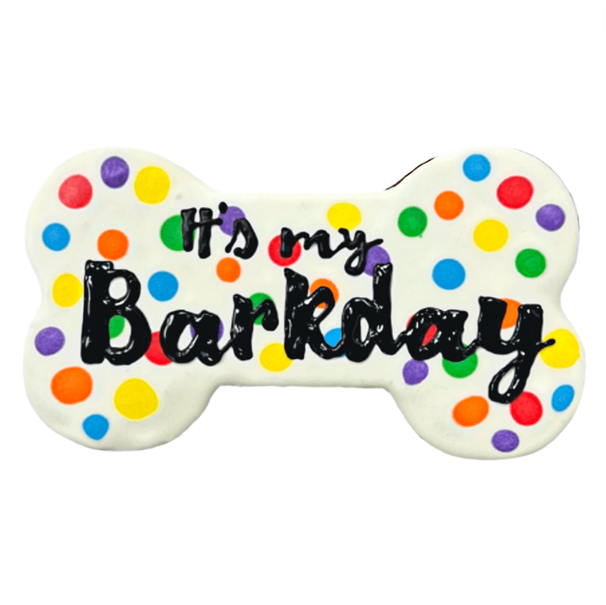 Confetti Barkday Bone