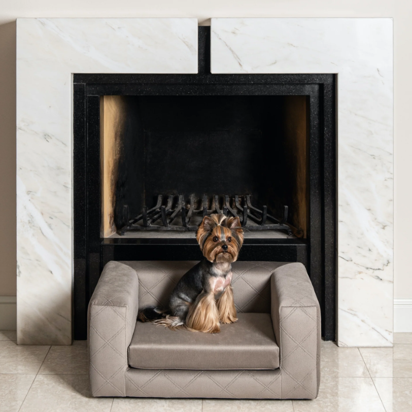 The Mystique Luxury Pet Sofa Bed Beige