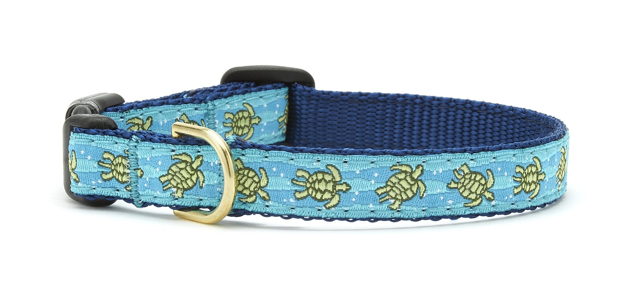 Sea Turtle Small Breed Dog Collar