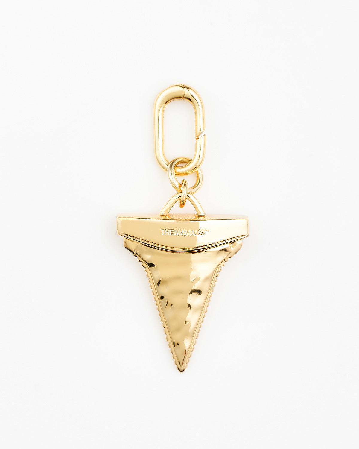 Shark Tooth Charm Gold