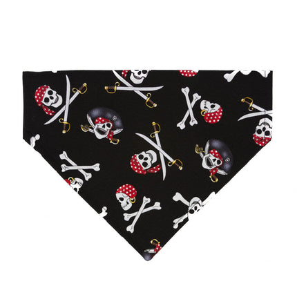 Skull Pirates Dog Bandana