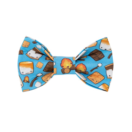 Smores Camping Bow Tie