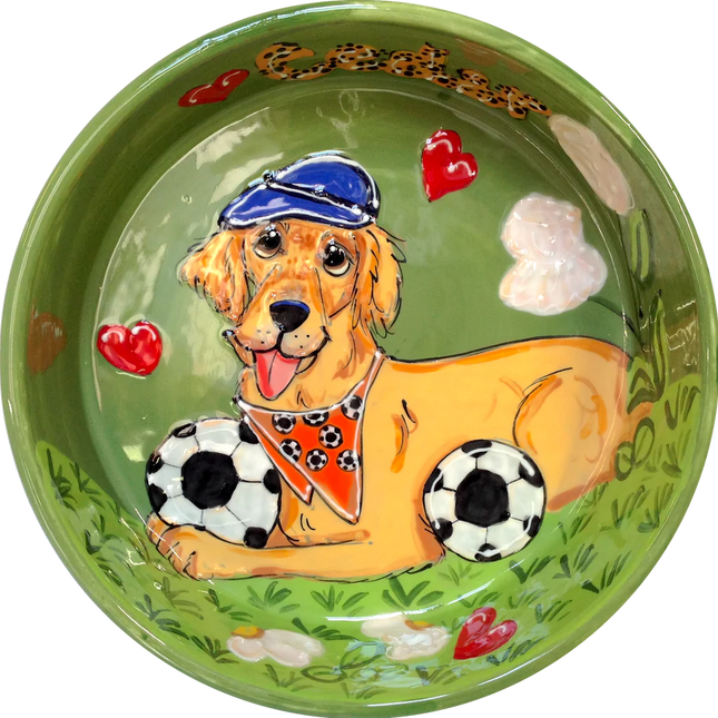 Soccer Retriever | Dog Bowl