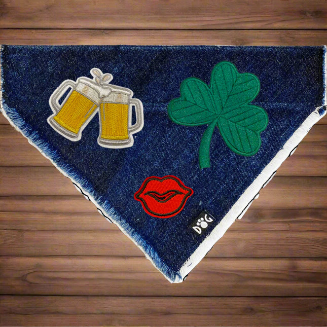 St. Patrick Denim Bandana