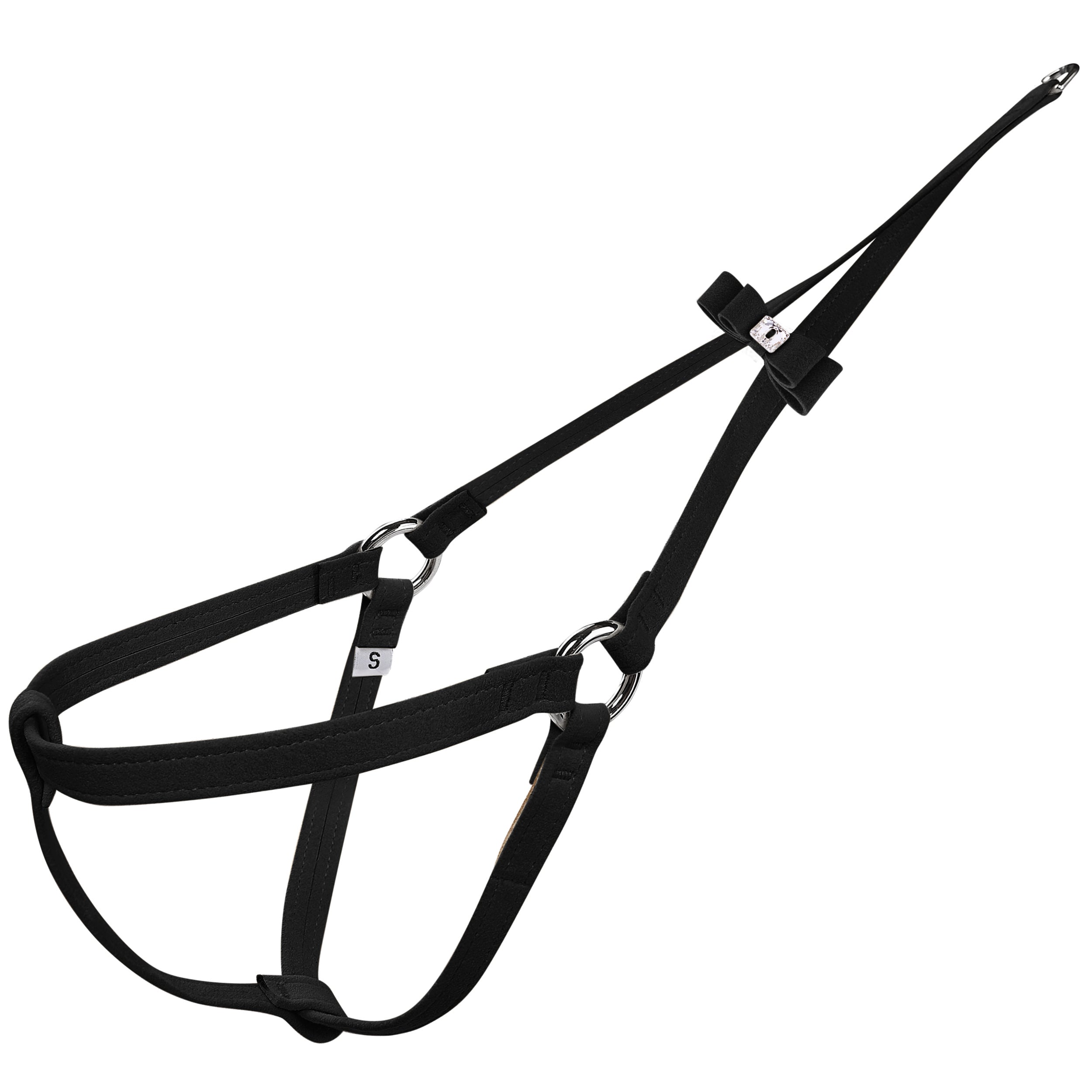 Big Bow Step N Go Harness Black