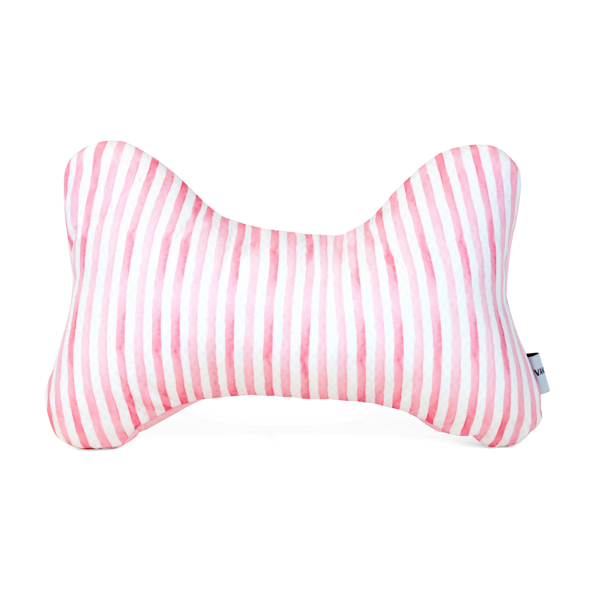 Vanderpump Pets Plush Toy Bones - Pink Striped