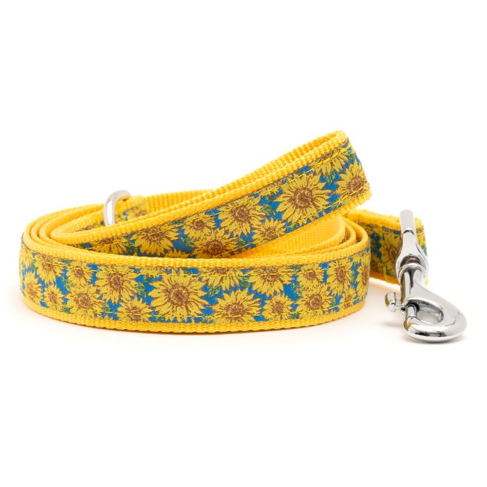 Blue Sunflowers Collar & Lead Collection