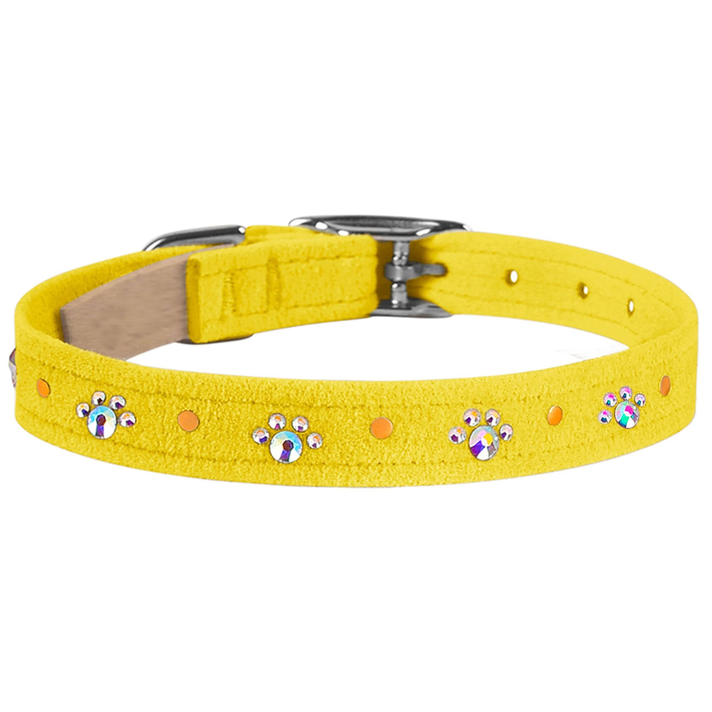 Crystal Paws Collar Sunshine