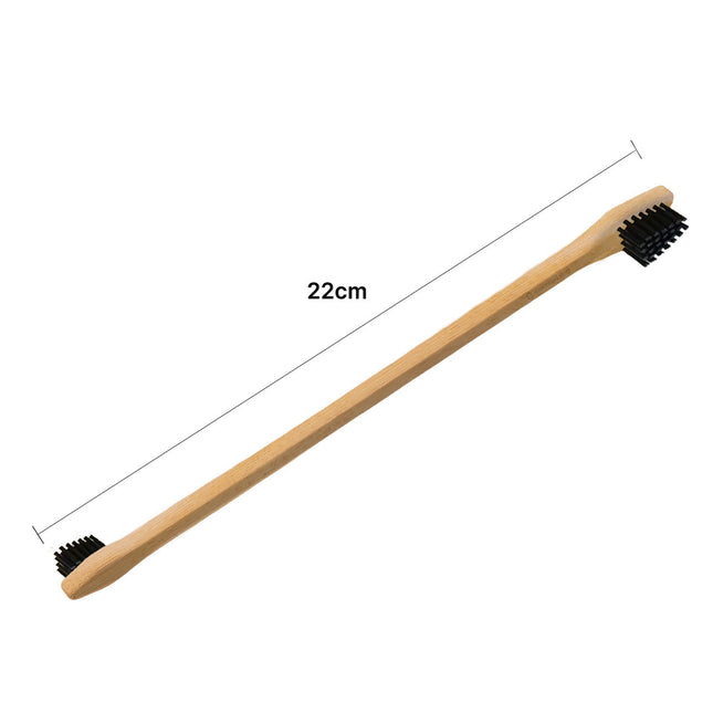 Double Sided Bamboo Dog Toothbrush