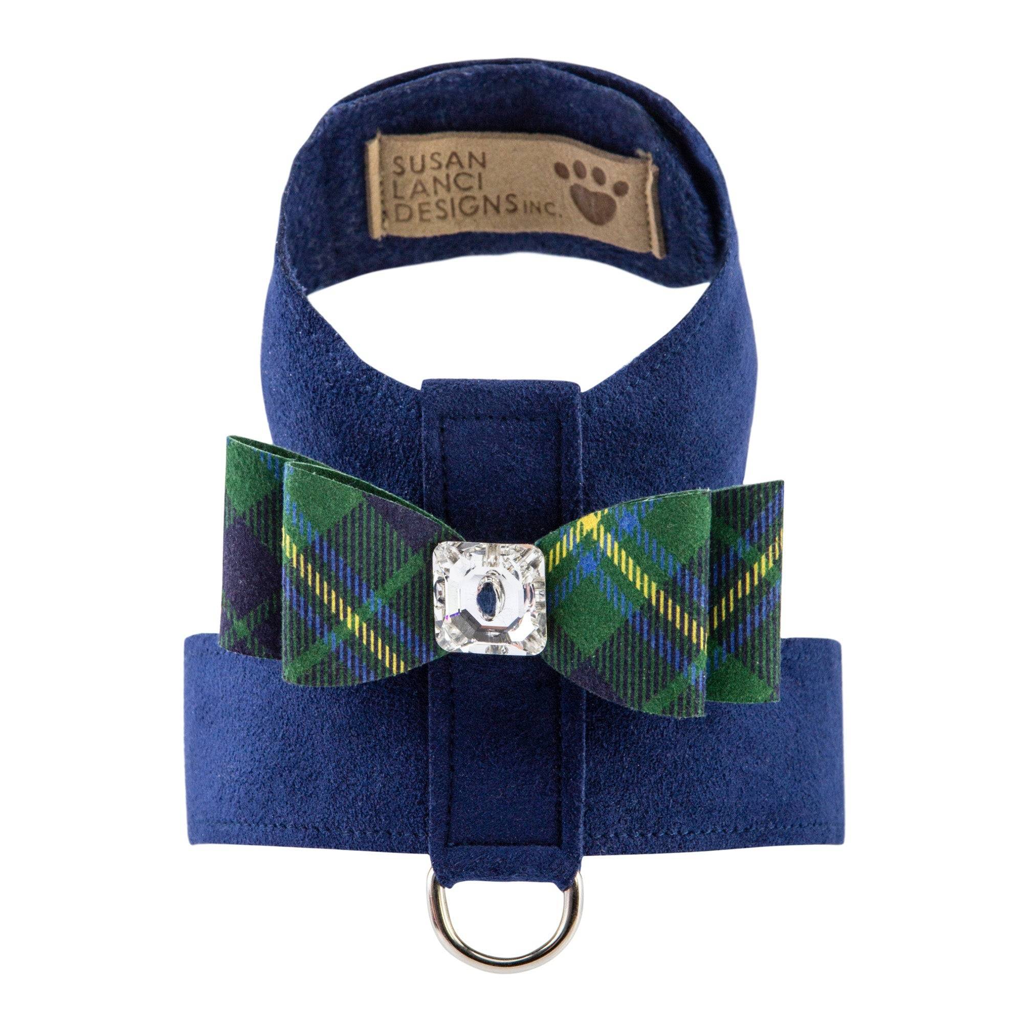 Scotty Forest Plaid Big Bow Tinkie Harness