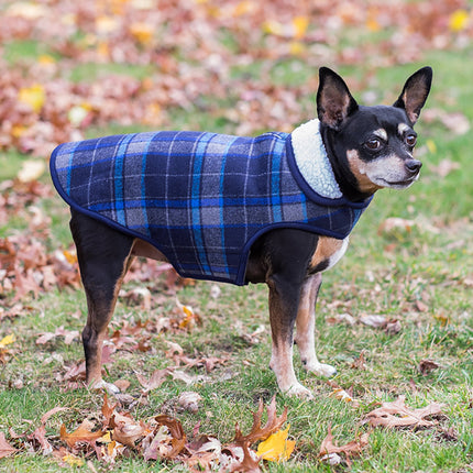 Navy/Red Plaid Alpine Jacket