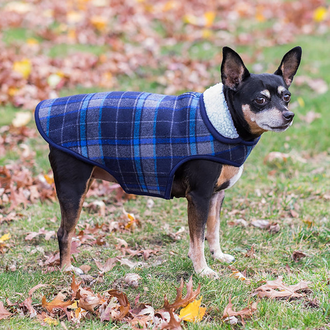 Navy/Red Plaid Alpine Jacket