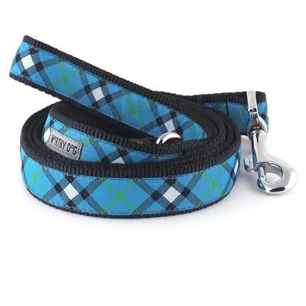 Bias Plaid Blue Collar & Lead Collection