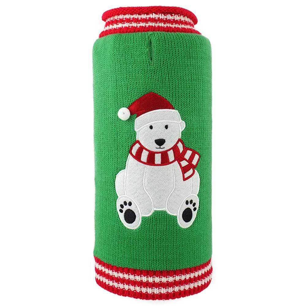 Christmas Bear Roll Neck Sweater