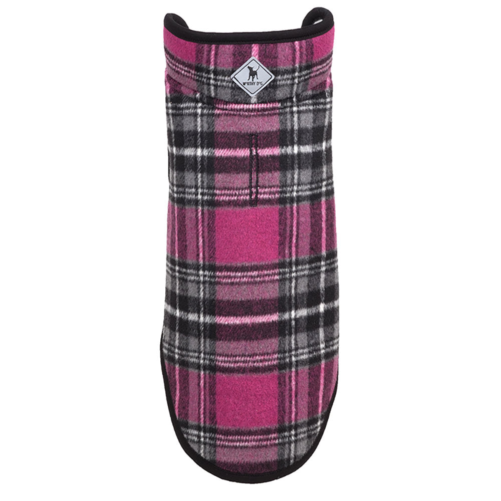 Pink/Black Plaid Alpine Jacket Default Title