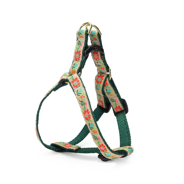 Tapestry Floral Small Breed Dog Harness