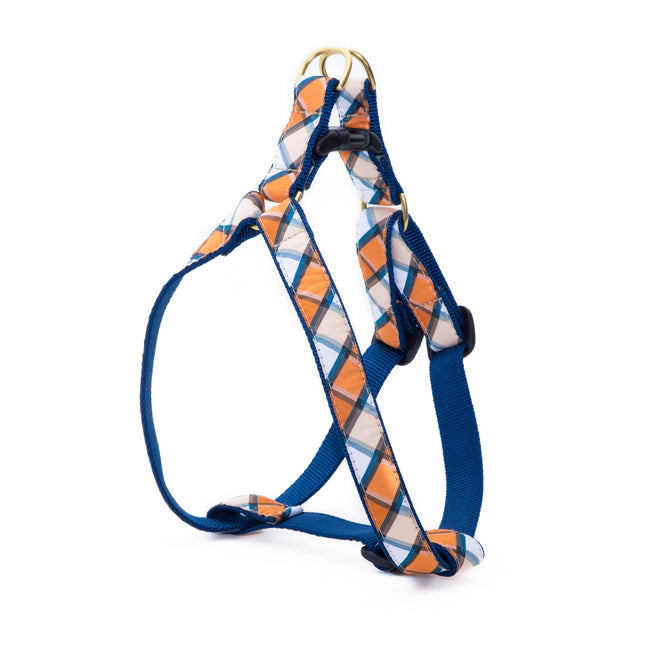 Terracotta Plaid Dog Harness