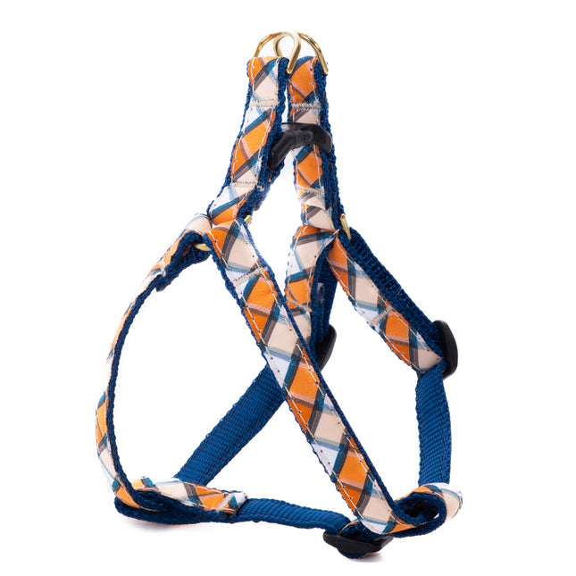 Terracotta Plaid Small Breed Dog Harness