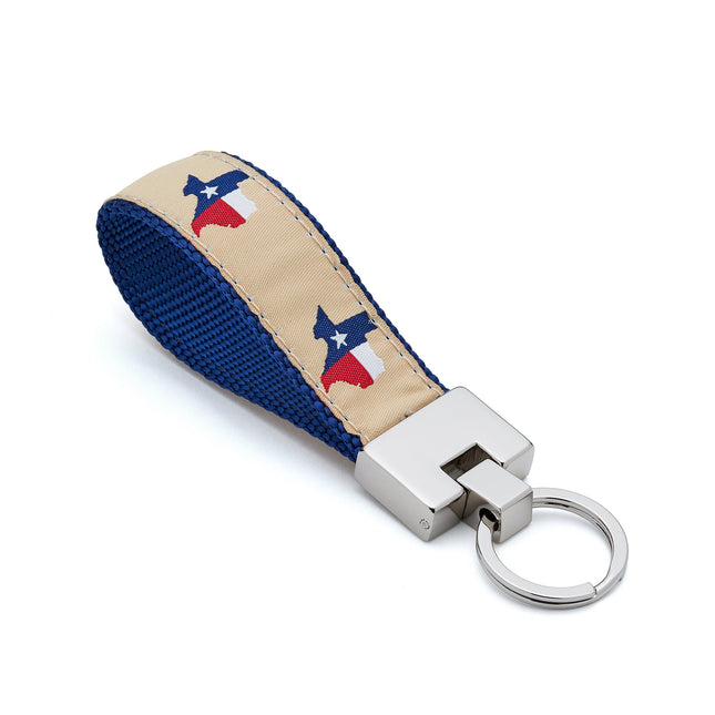 Texas Key Ring - Navy