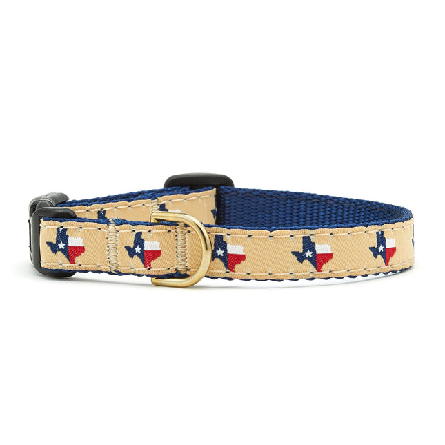 Texas Small Breed Dog Collar - Navy