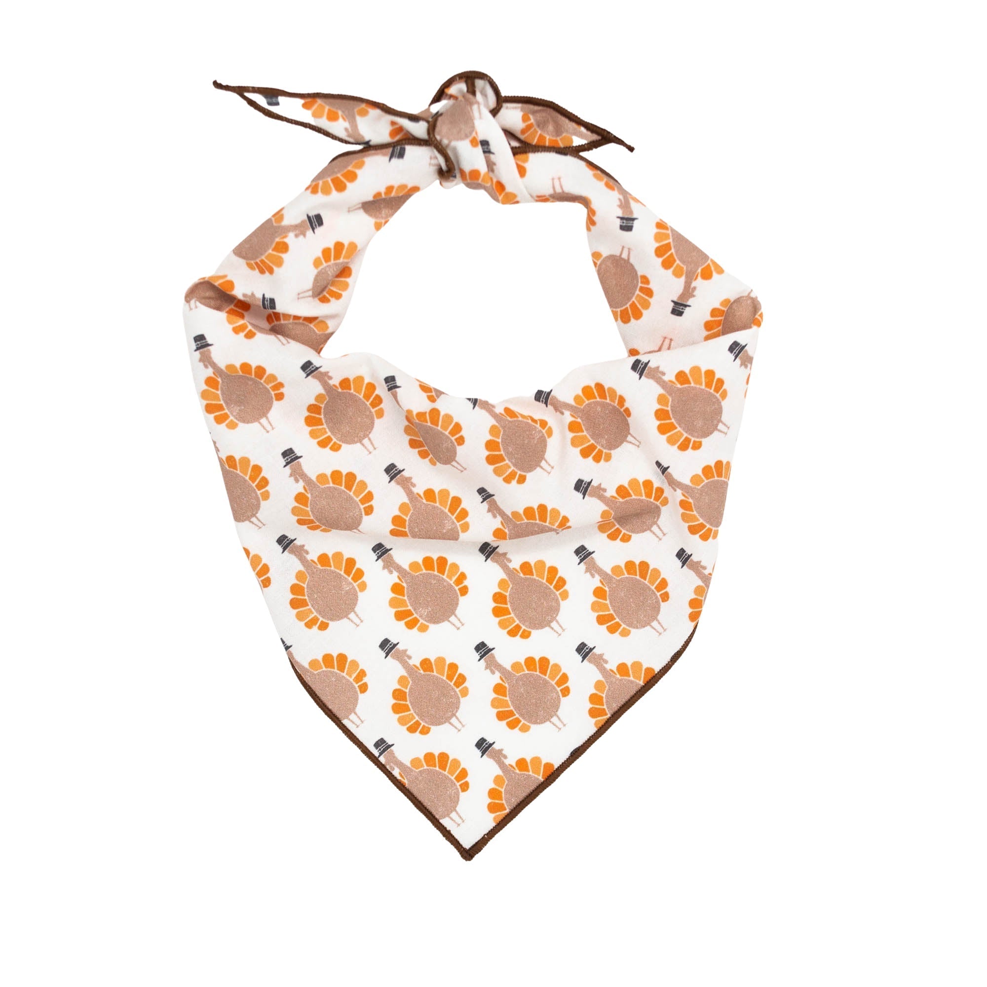 Thanksgiving Turkey Dog Bandana X-Large