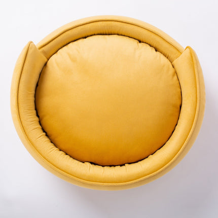 The Yin & Yang Luxury Pet Bed in Beige