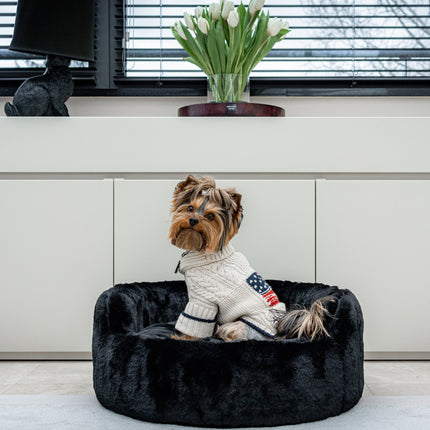 The Yin & Yang Super Soft Luxury Pet Bed