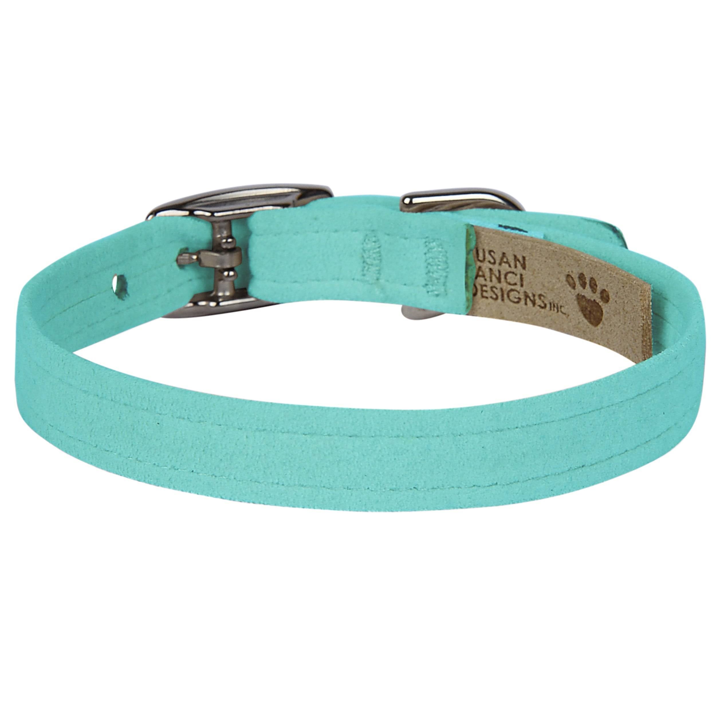 Complimentary Ultrasuede® Collar Tiffi Blue