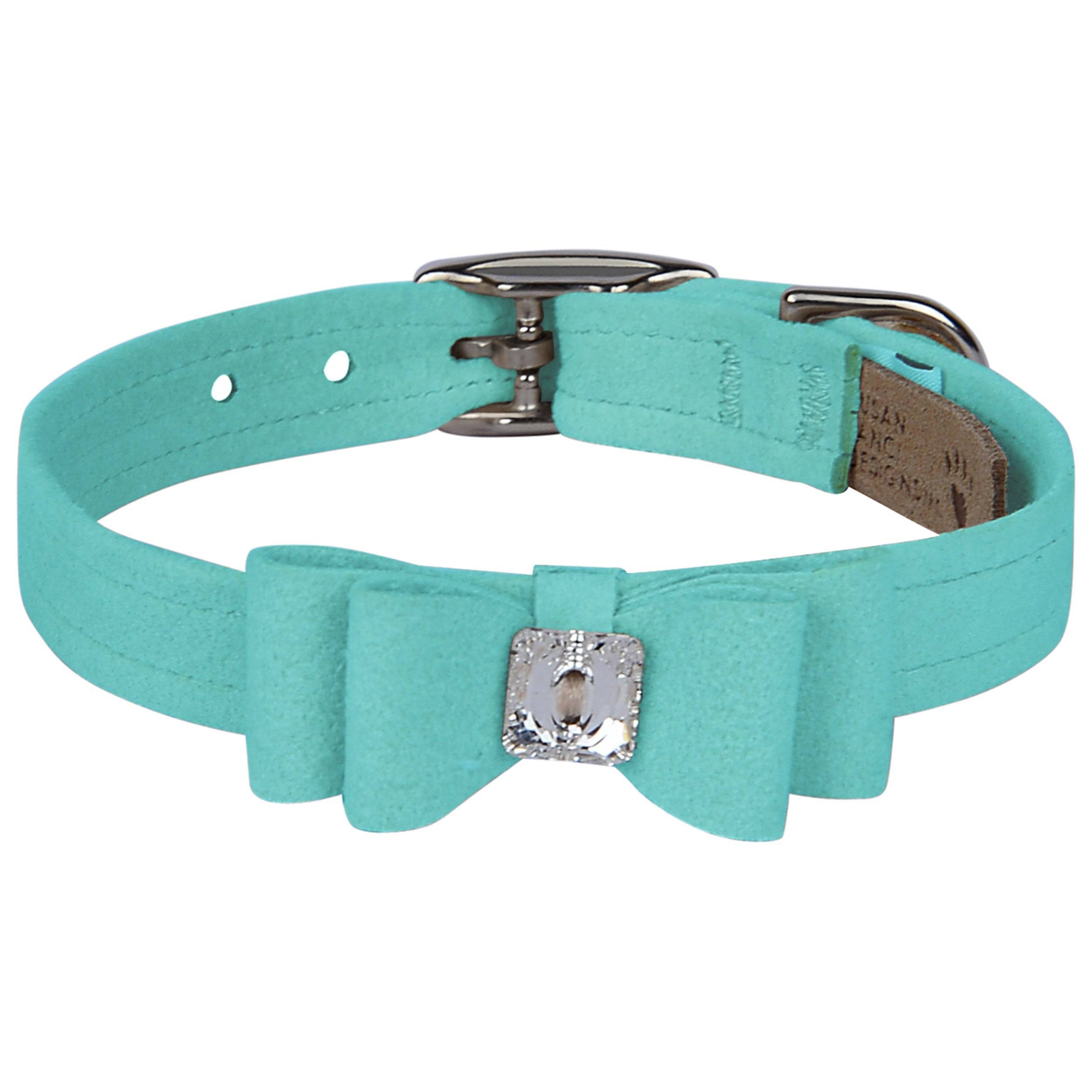 Big Bow Collar Tiffi Blue