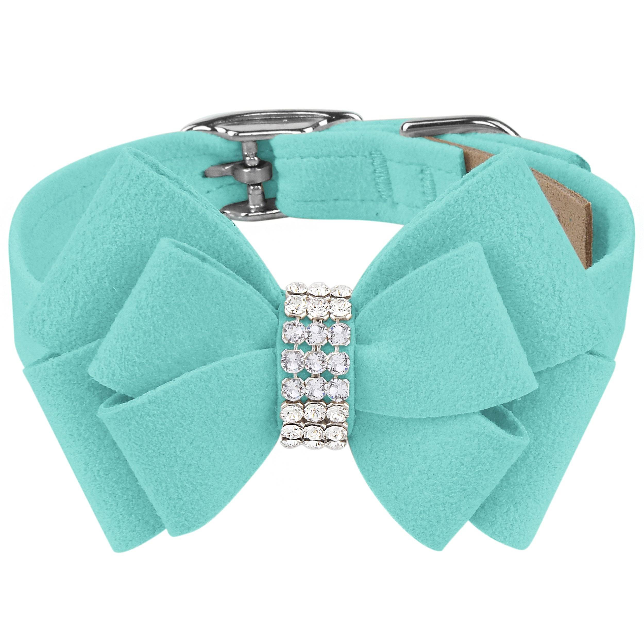 Double Nouveau Bow Collar Tiffi Blue