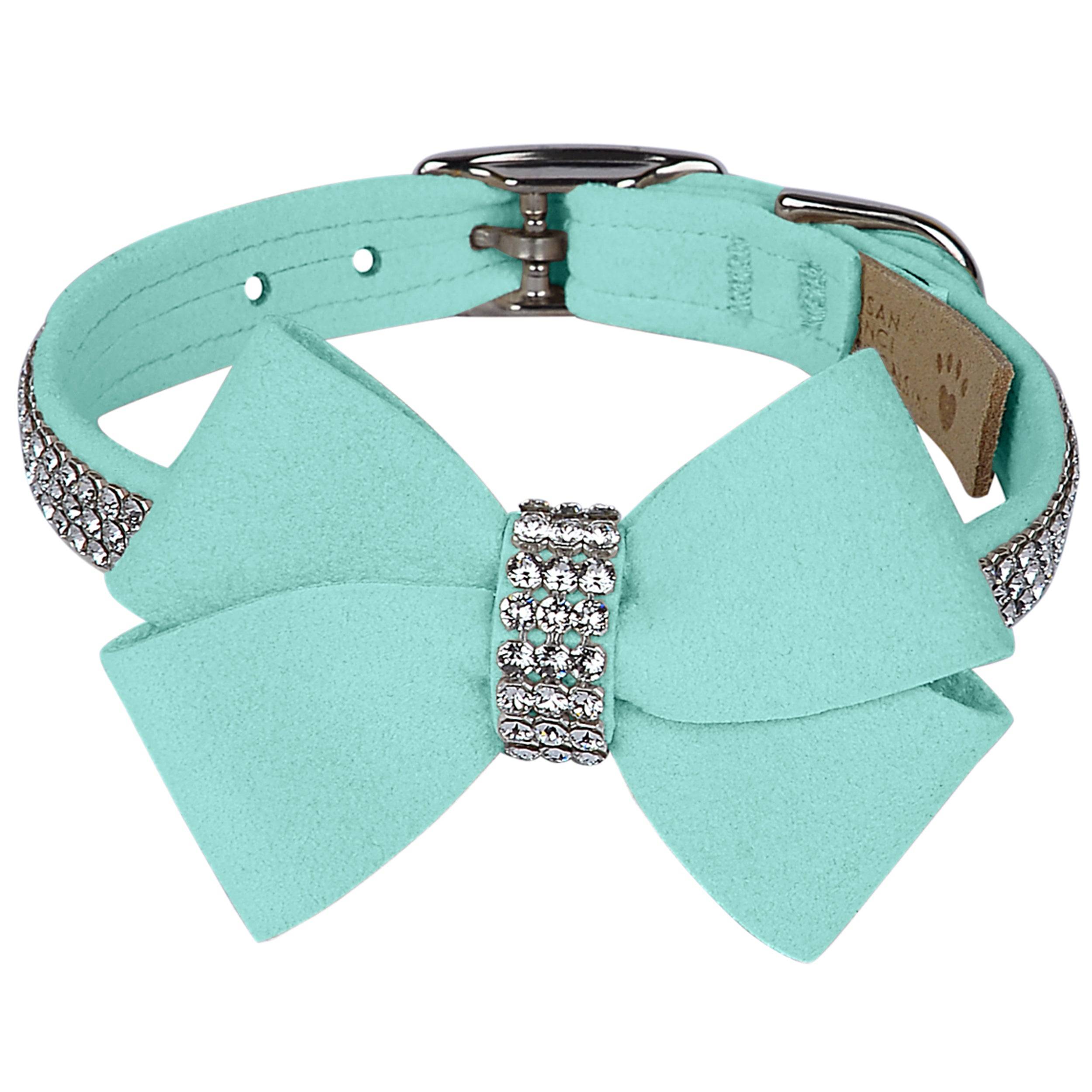 Nouveau Bow 3 Row Giltmore Collar Tiffi Blue