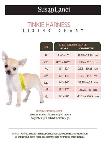 Houndstooth Double Tail Bow Tinkie Harness