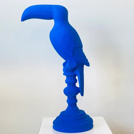 Toucan Bird in Ultra Matte Blue