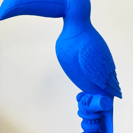 Toucan Bird in Ultra Matte Blue