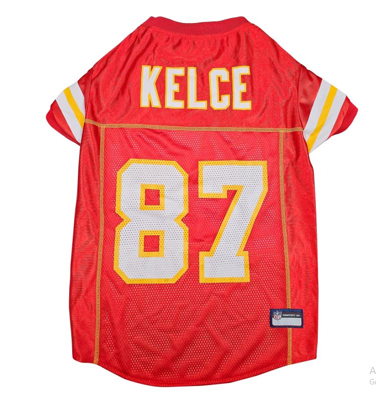 Travis Kelce Kansas City Chiefs Pet Jersey