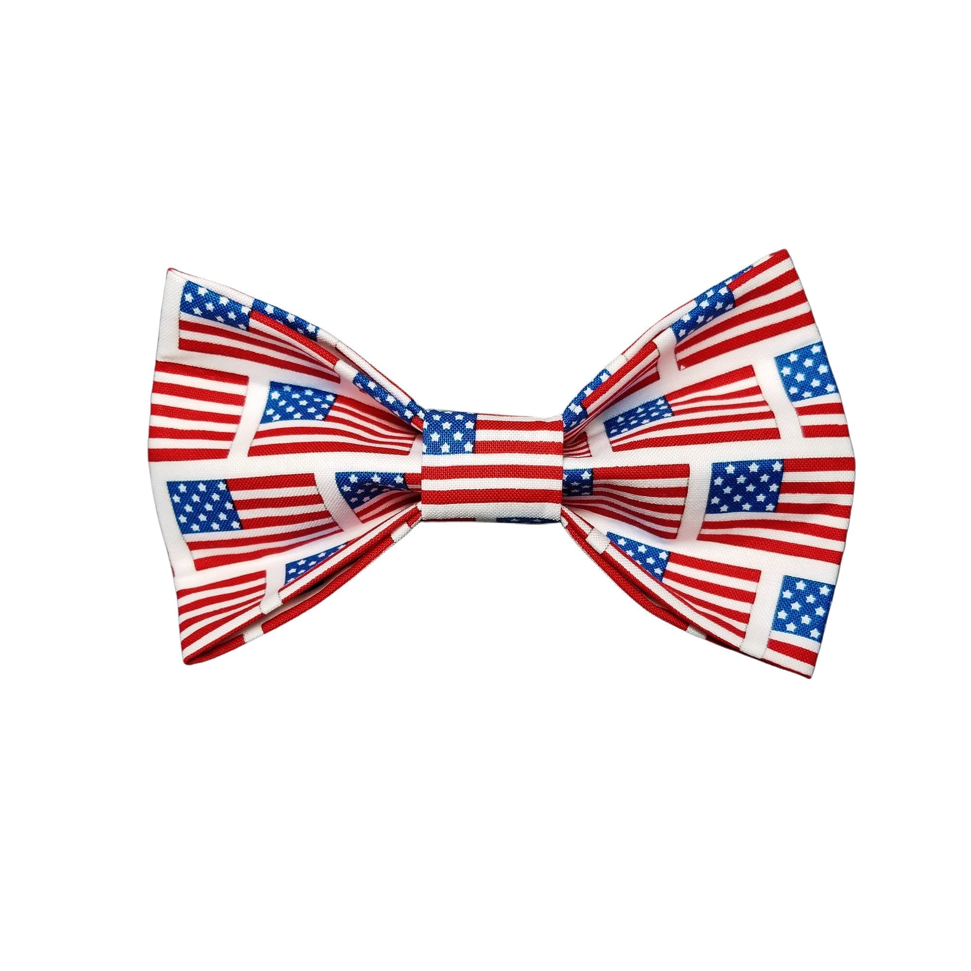 USA Flags Dog Bow Tie X-Large - 6