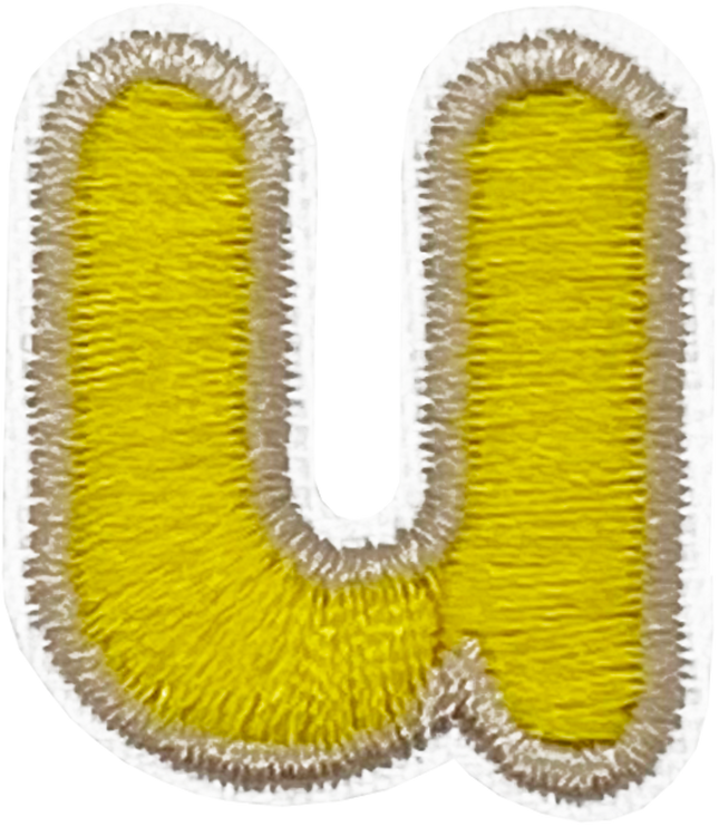 Multicolor U - Patch