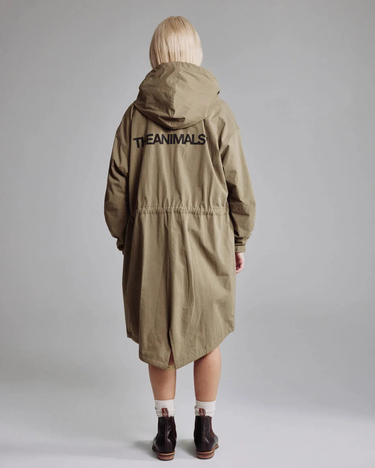 Unisex Logo Light Coat Khaki